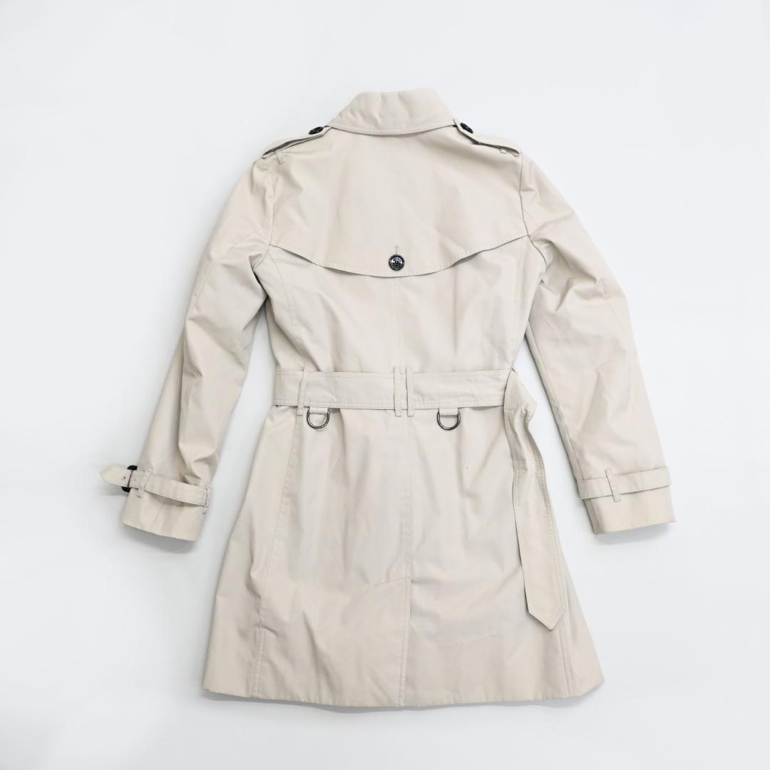 47944★年 バーバリー トレンチコート ノバチェック 近年 ベージュ*