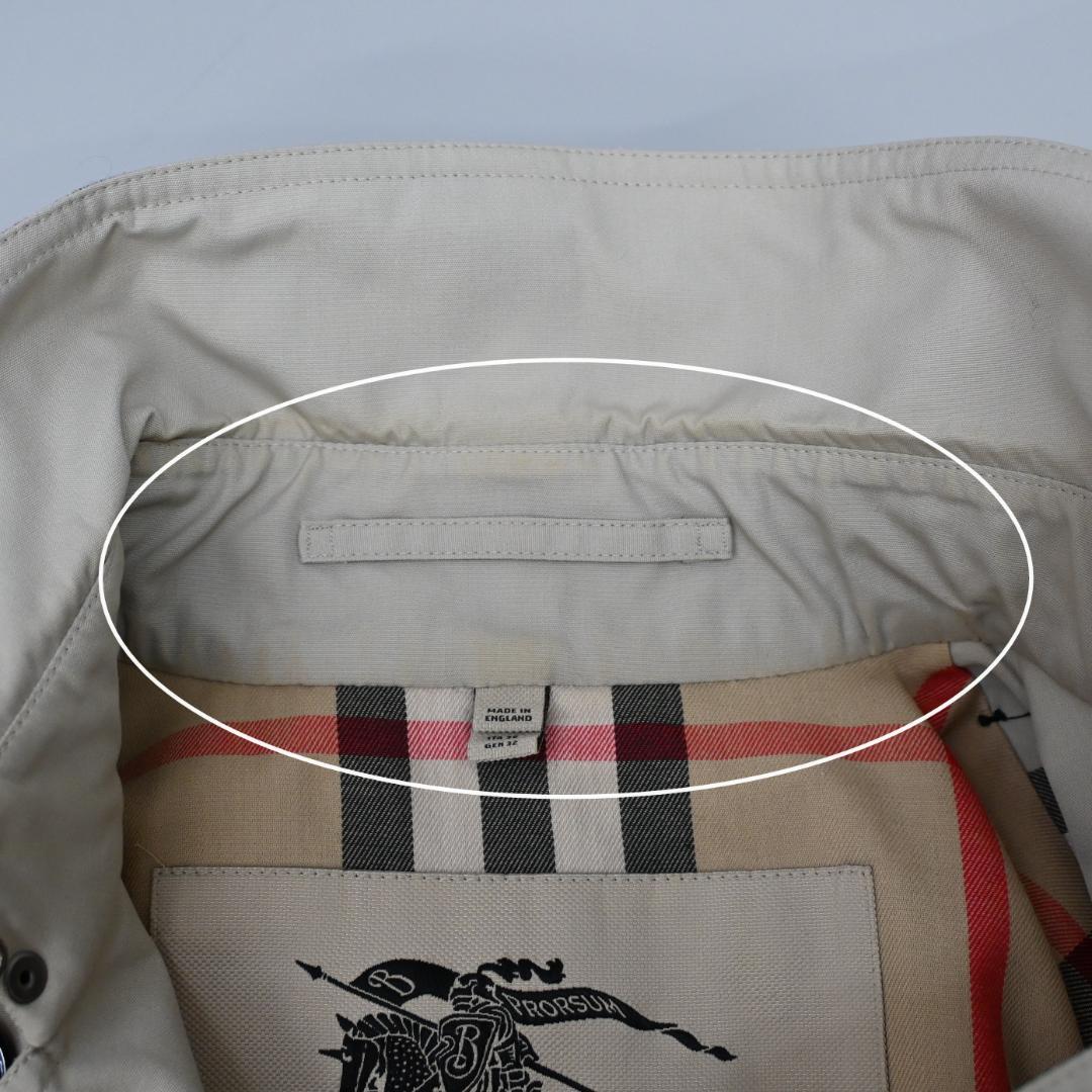 47944★年 バーバリー トレンチコート ノバチェック 近年 ベージュ*