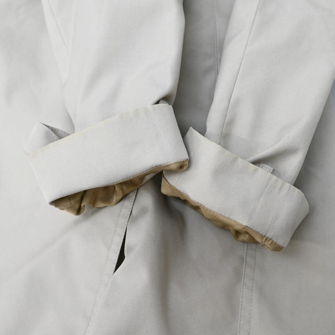 47944★年 バーバリー トレンチコート ノバチェック 近年 ベージュ*