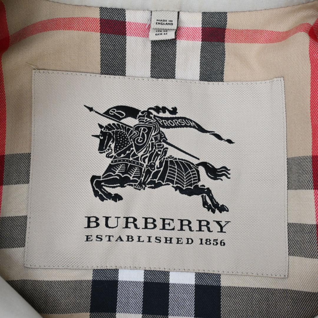 47944★年 バーバリー トレンチコート ノバチェック 近年 ベージュ*