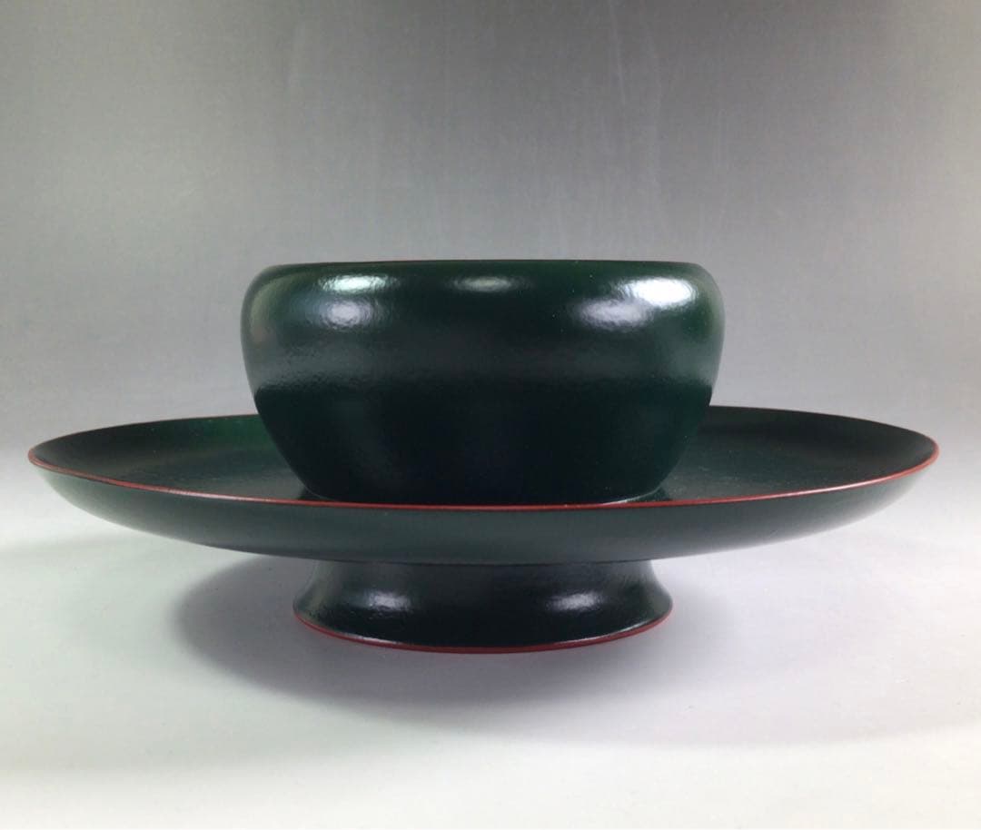 Ｒ７１７　ウ20 R563 3点‼️小坂修斉作』『惺斉好写』『青漆天目台