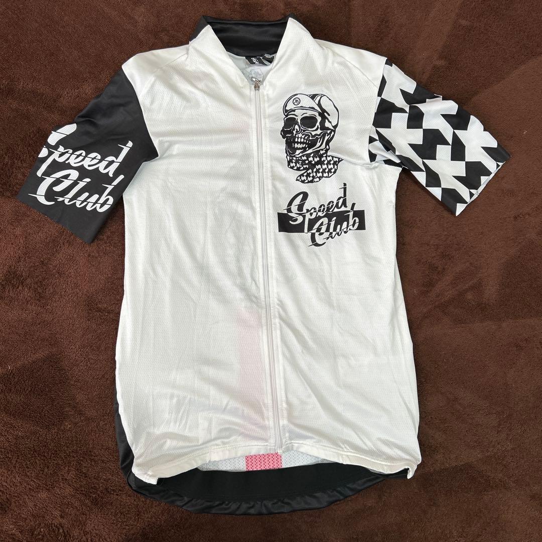 assos スピードクラブ　M スカルデザイン サイクルジャージ