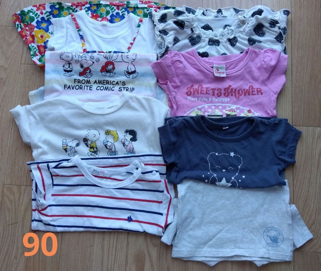 ベビー服 まとめ売り 90cm 51着 保育園着