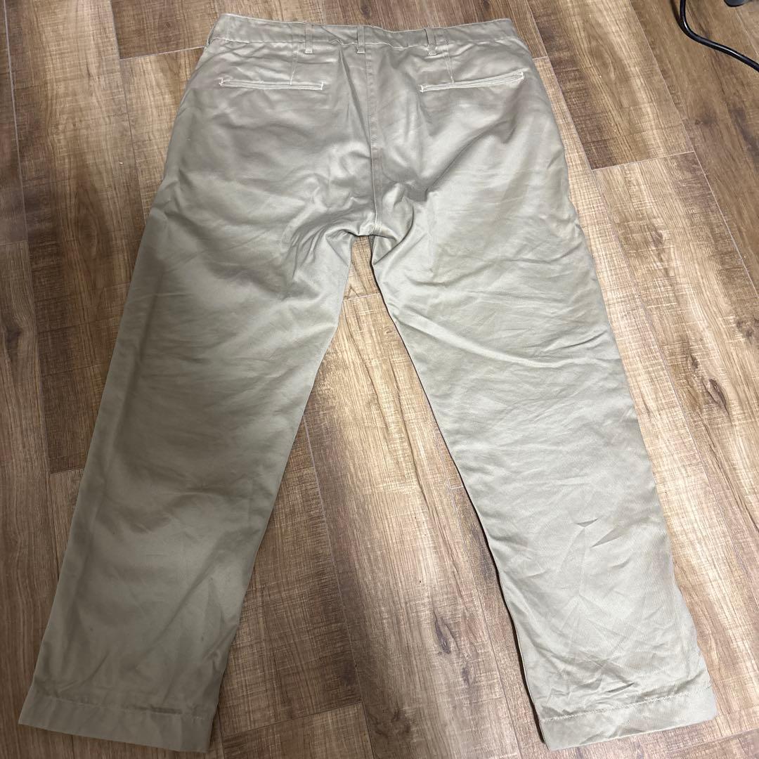 Buzz Rickson's ベージュ チノパン　ウエストポイント