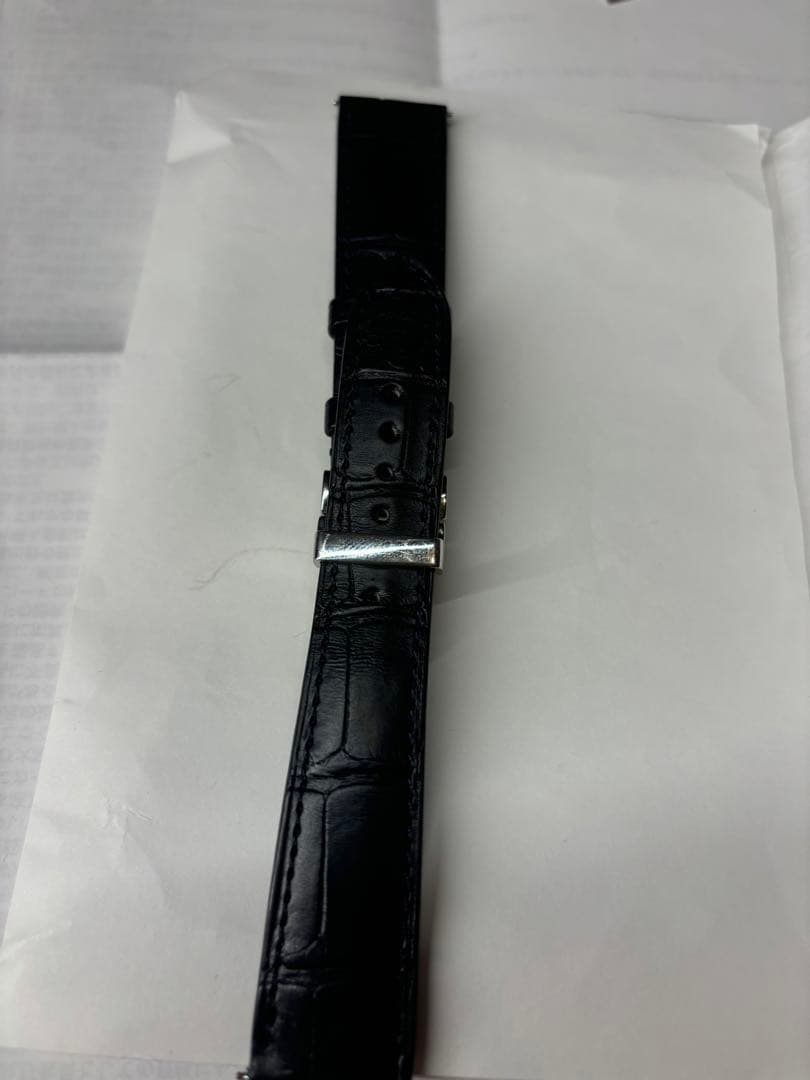 フランス高級ベルトメーカーCamille Fournet 革ベルト※バックル付き