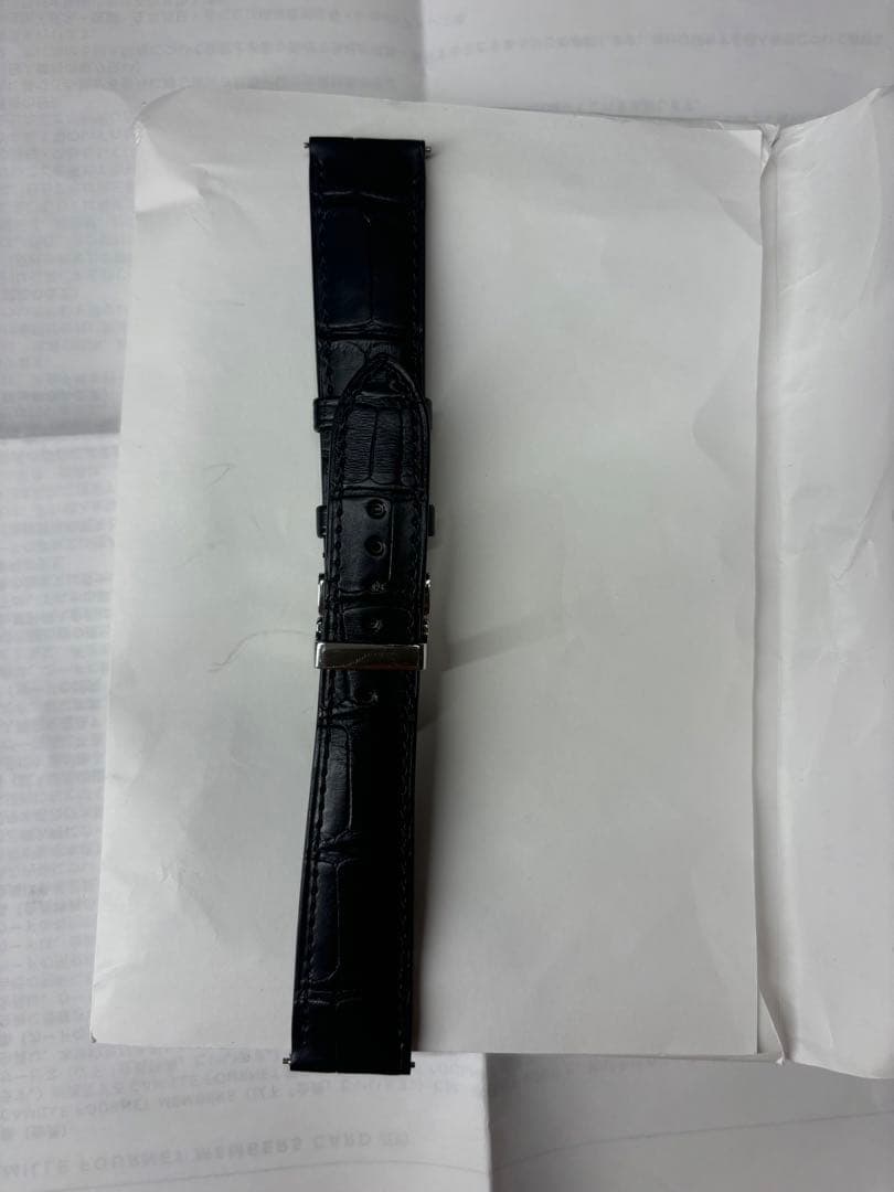 フランス高級ベルトメーカーCamille Fournet 革ベルト※バックル付き