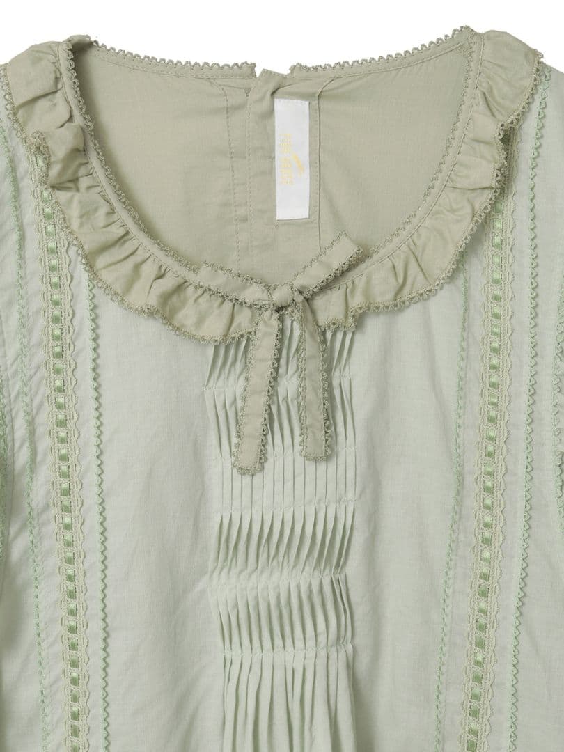 神*】様 タブリエ付きワンピース☆ピンクハウス☆マスカット