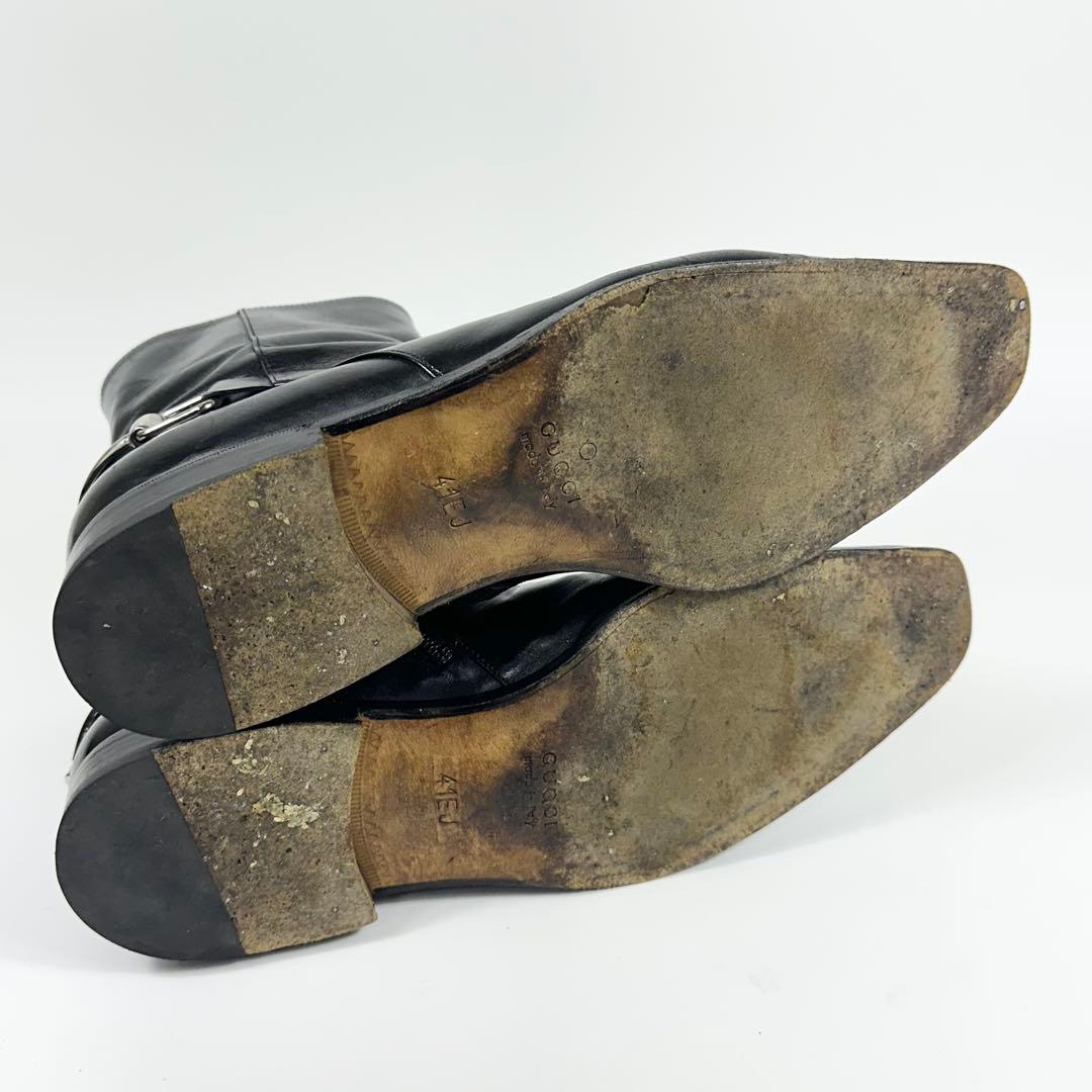 GUCCI ホースビット サイドジップブーツ 黒 箱付き