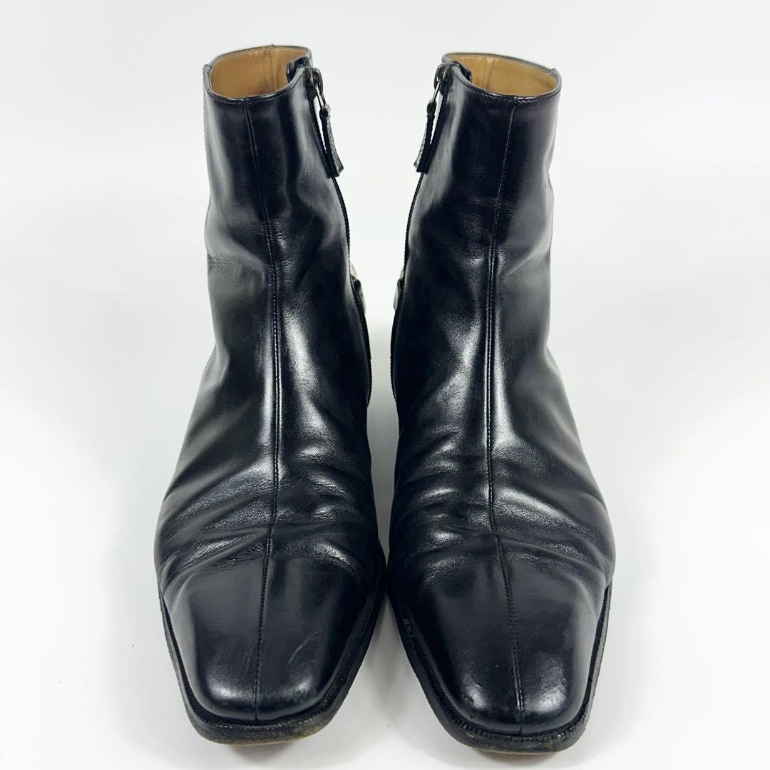 GUCCI ホースビット サイドジップブーツ 黒 箱付き