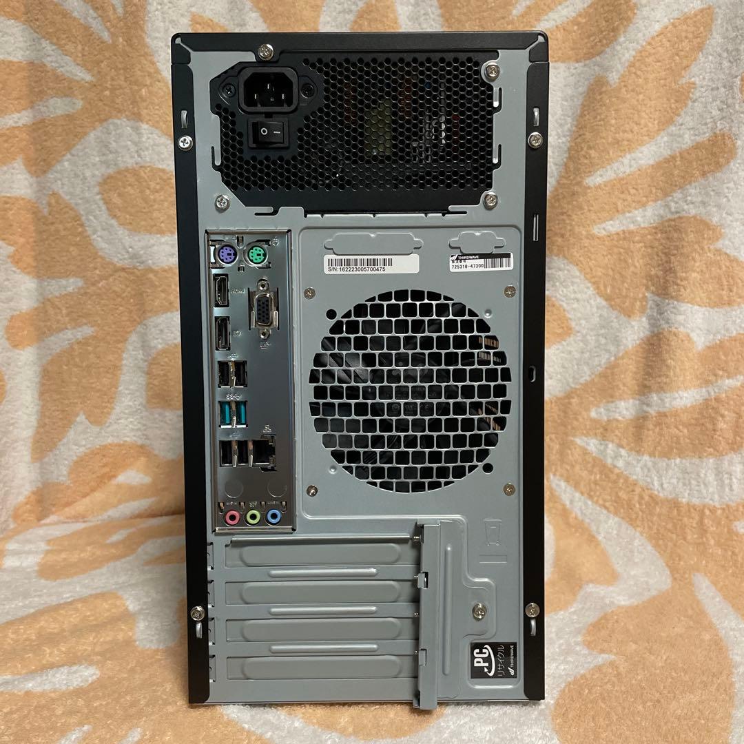 ドスパラ raytrek Debut windows11 i5-12400