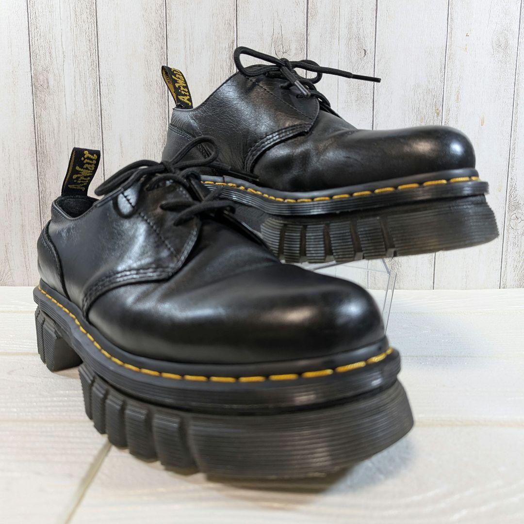 訳あり Dr.Martens AUDRICK 3-EYE ホールシューズ 超厚底