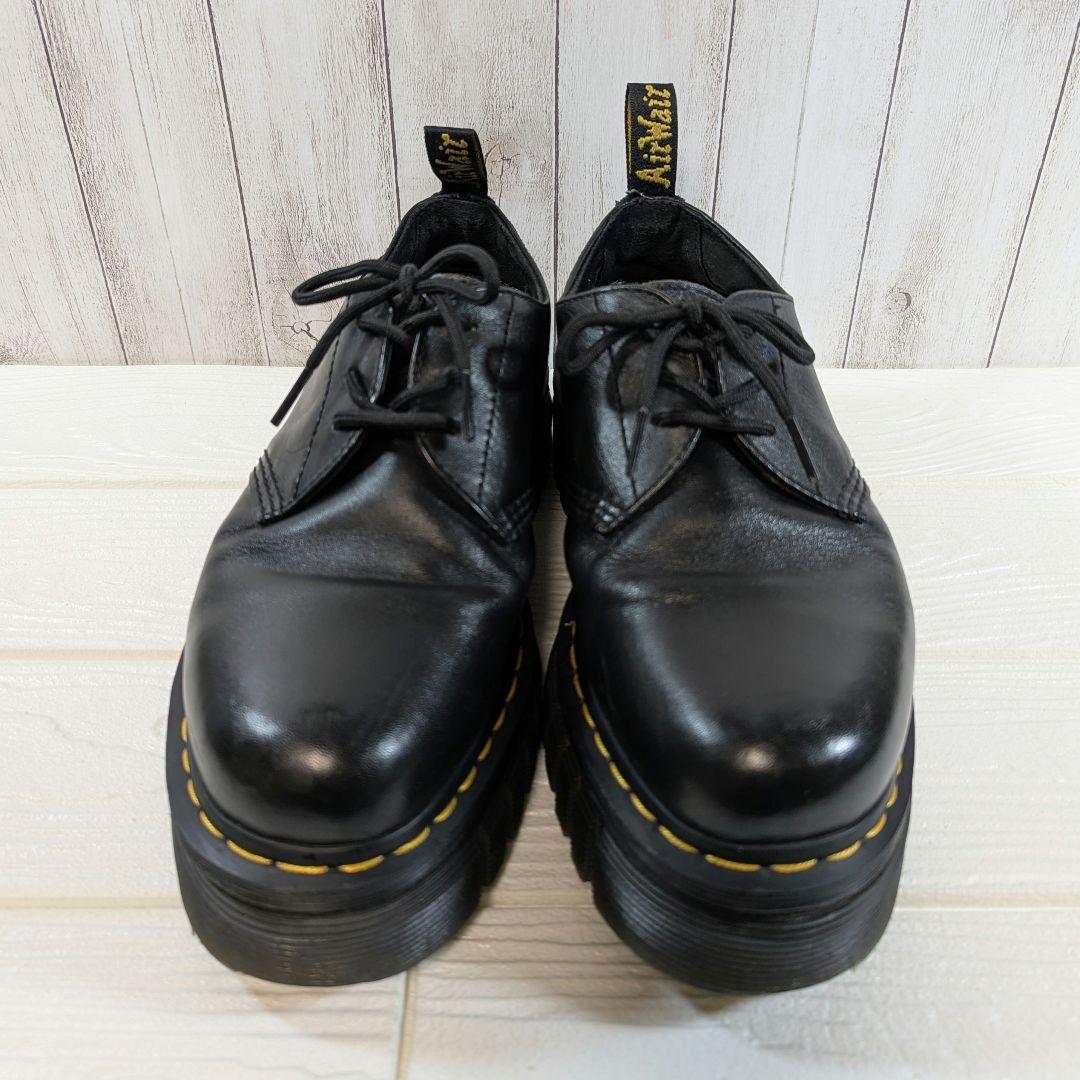 訳あり Dr.Martens AUDRICK 3-EYE ホールシューズ 超厚底