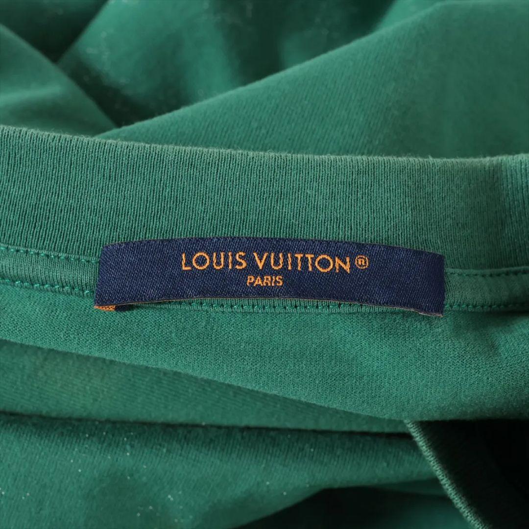 ルイヴィトン 23AW Tシャツ S グリーン モノグラムグラディエント