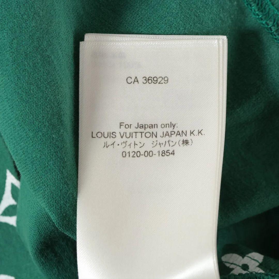 ルイヴィトン 23AW Tシャツ S グリーン モノグラムグラディエント