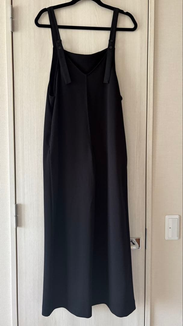 SHENERY カットジョーゼットキャミサロペット