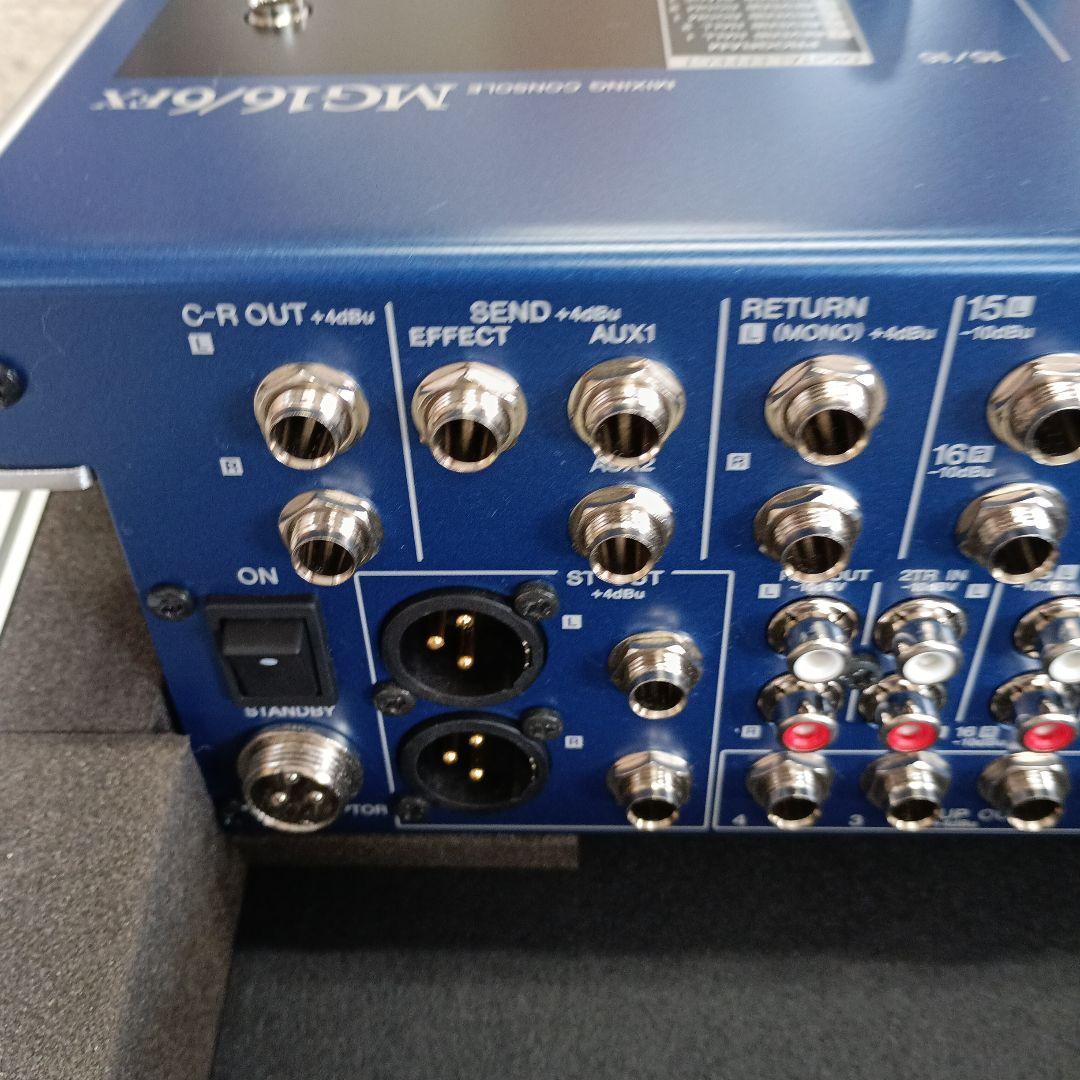 ヤマハ YAMAHA MG16/6fx 美品 ハードケース付き