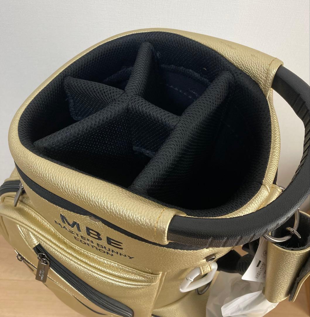 新品 パーリーゲイツ マスターバニー 【原プロアイコン】キャディバッグ 金