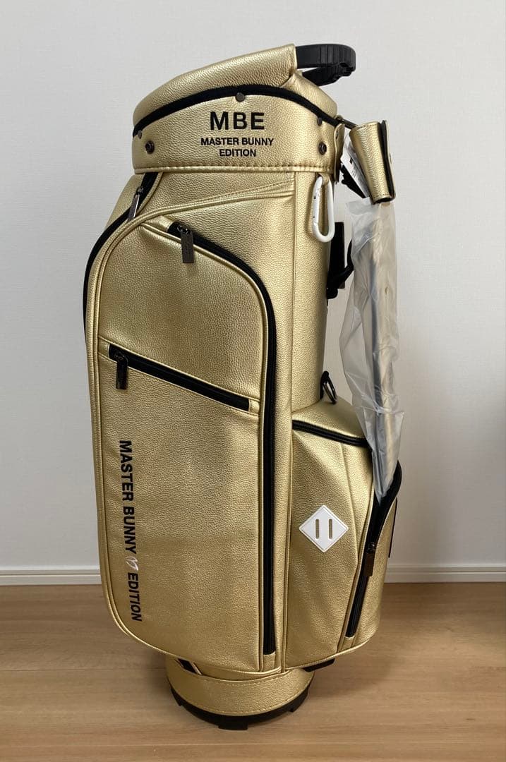 新品 パーリーゲイツ マスターバニー 【原プロアイコン】キャディバッグ 金