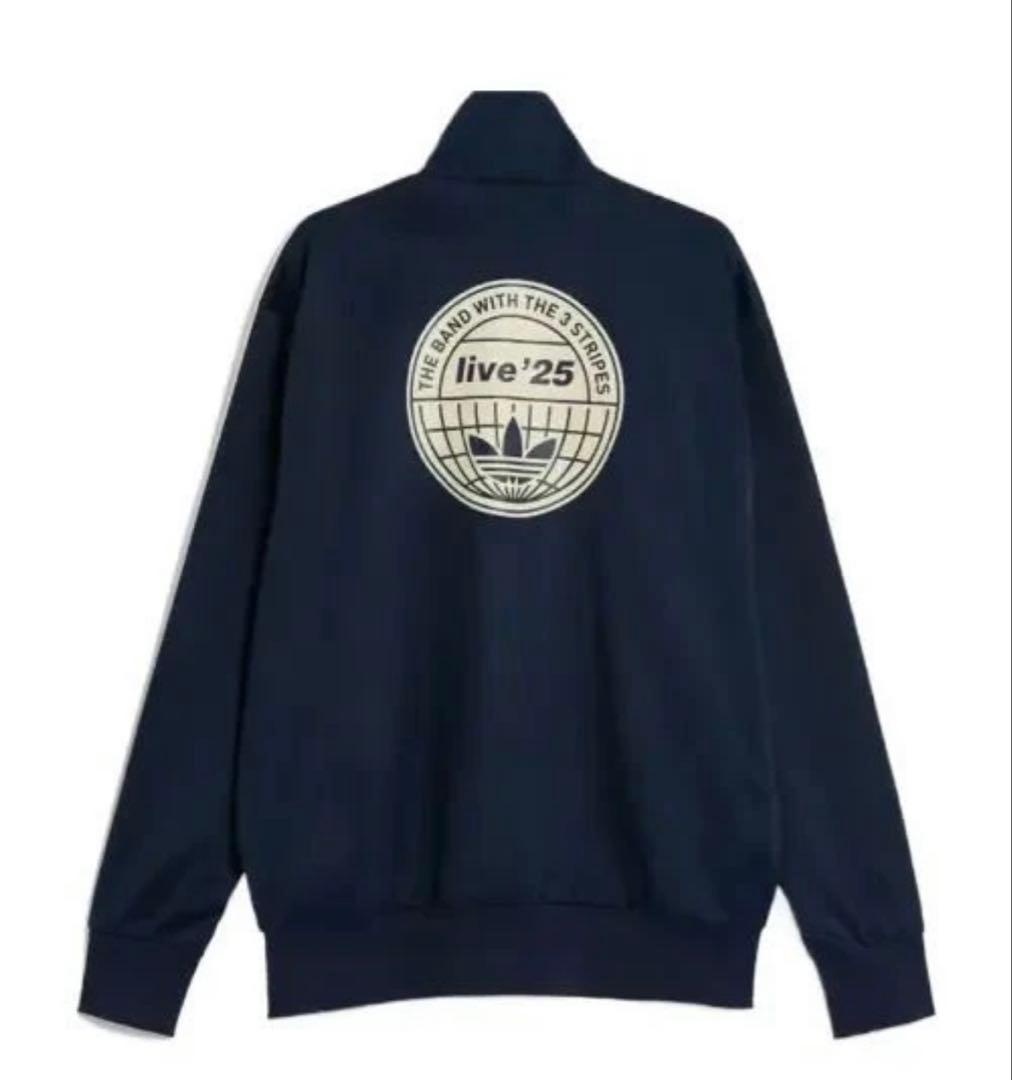 adidas oasis ファイヤーバード トラックトップ　ネイビー 2XL