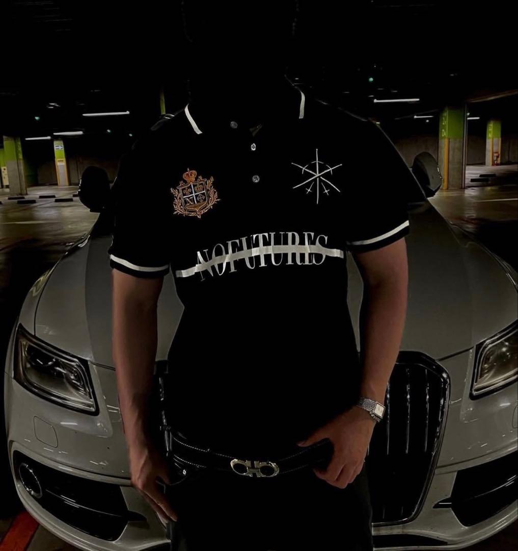 Nofakeglanz NOFUTURES Polo shirts ブラック