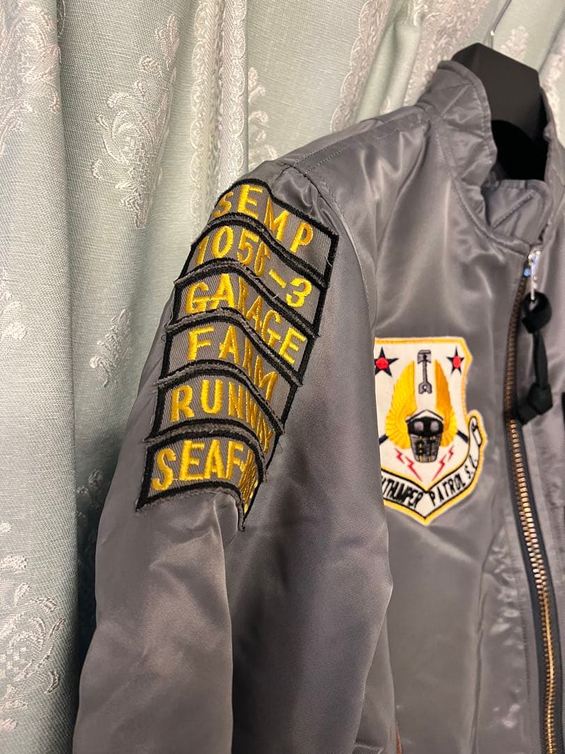 限定世田谷ベース未使用！MA-1（L-2仕様）所ジョージさん愛用SEMP R.