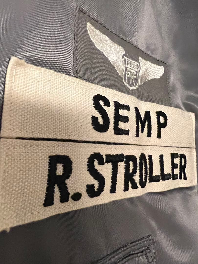 限定世田谷ベース未使用！MA-1（L-2仕様）所ジョージさん愛用SEMP R.