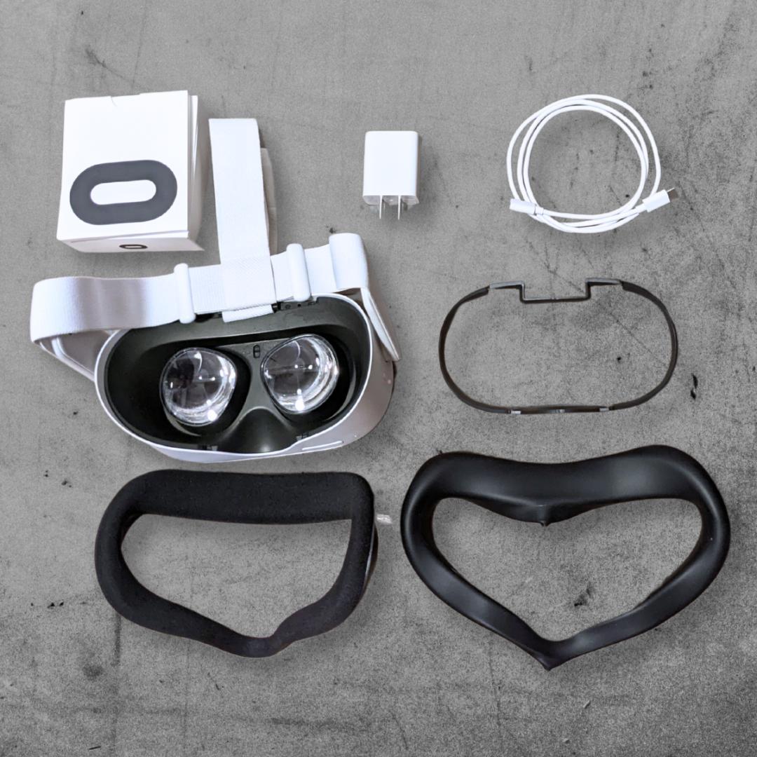 【極美品】 Quest 2（メタ／）本体128G【動作確認】