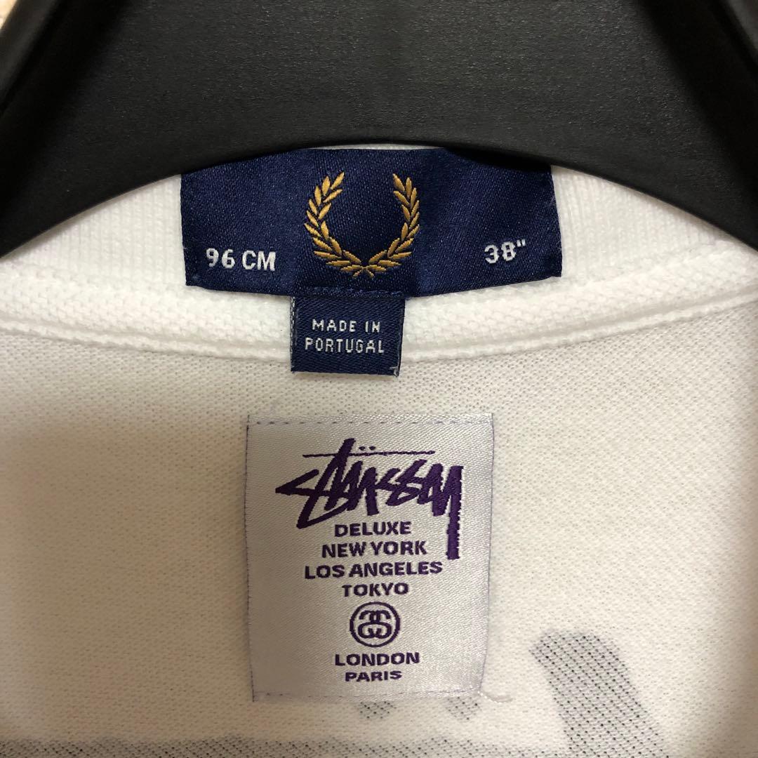 ステューシー × フレッドペリー ポロシャツ STUSSY FRED PERRY