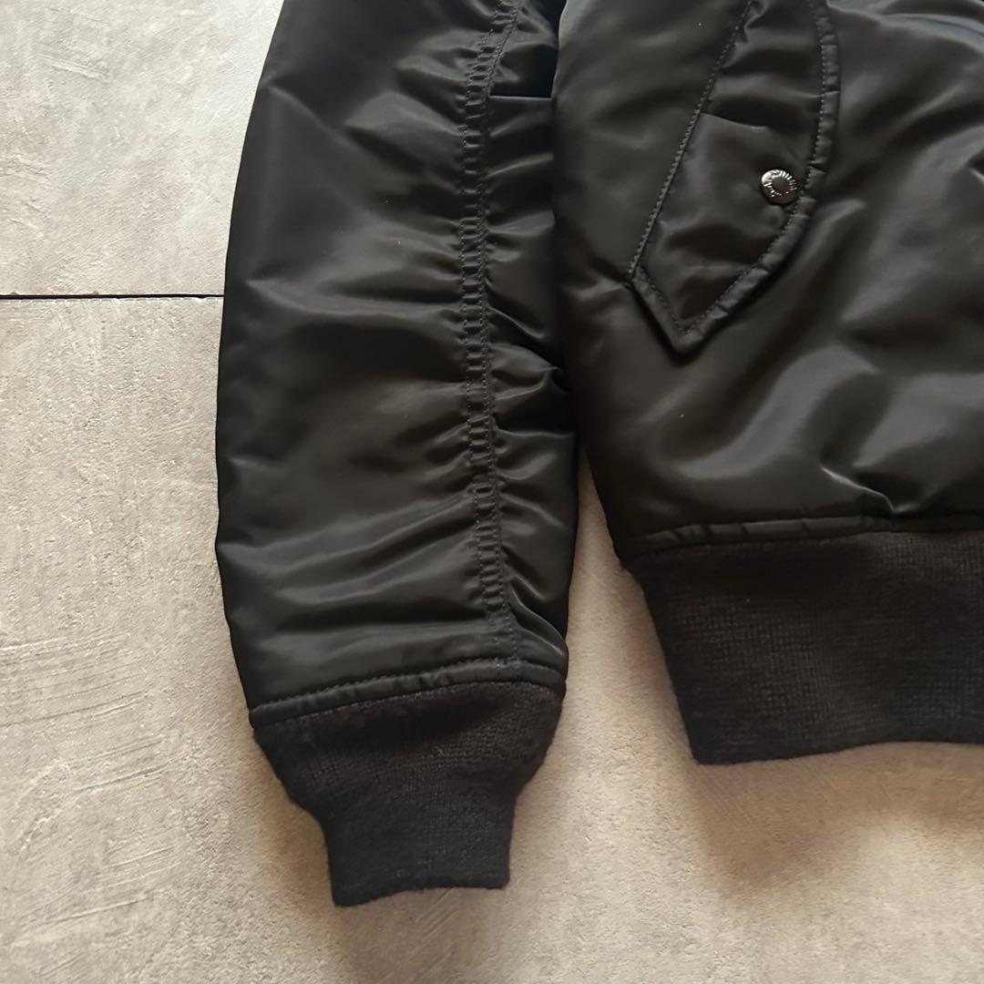 ジャケット・アウター archive avirex ma-1 flight jacket black