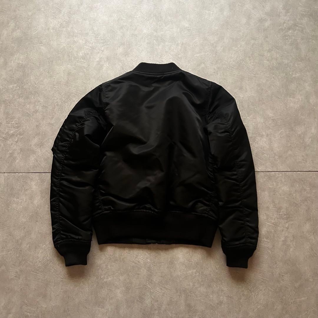 ジャケット・アウター archive avirex ma-1 flight jacket black