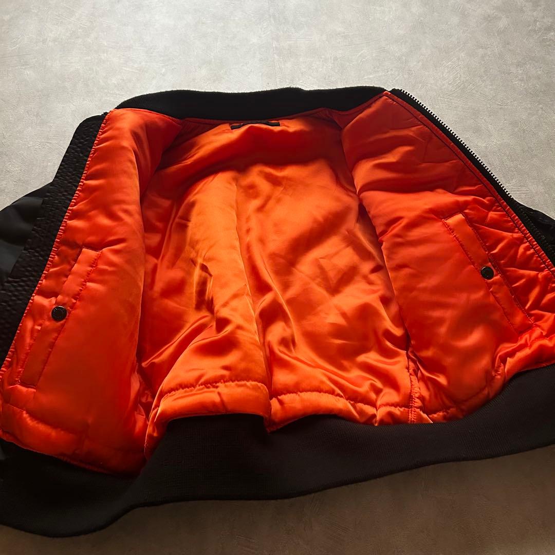 ジャケット・アウター archive avirex ma-1 flight jacket black