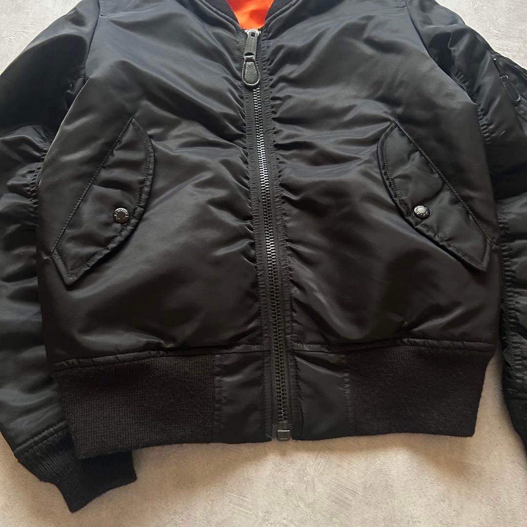 ジャケット・アウター archive avirex ma-1 flight jacket black