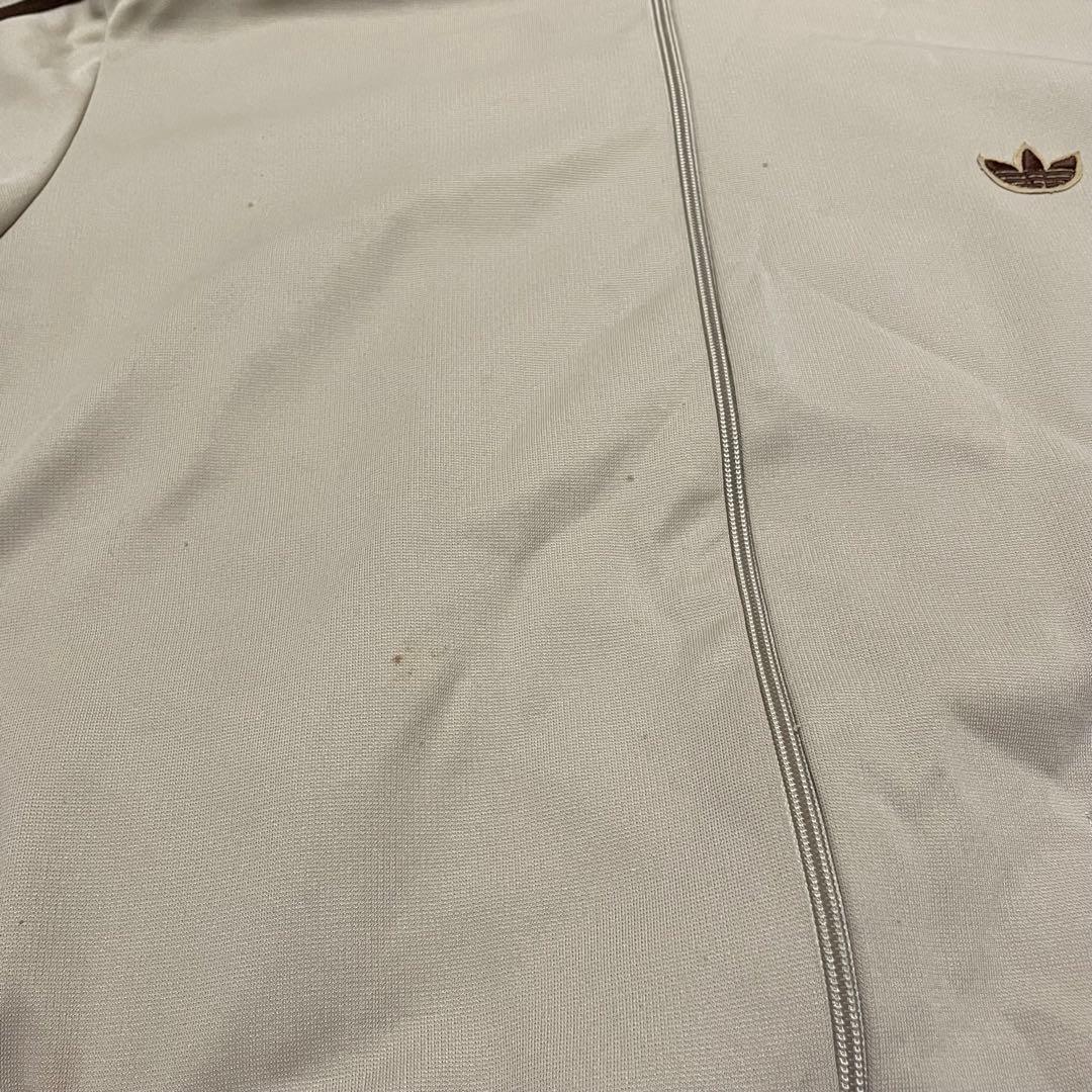 adidas 80s トラックジャケット デサント　ベージュ