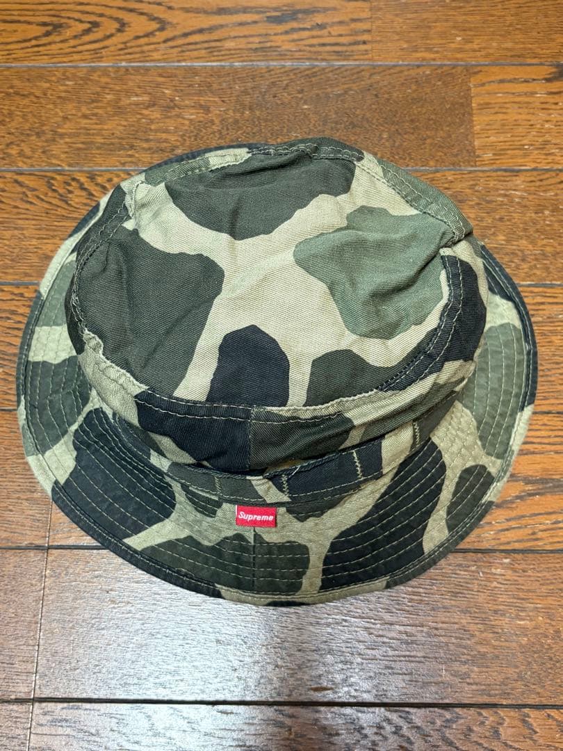Supreme カモフラージュ バケットハット