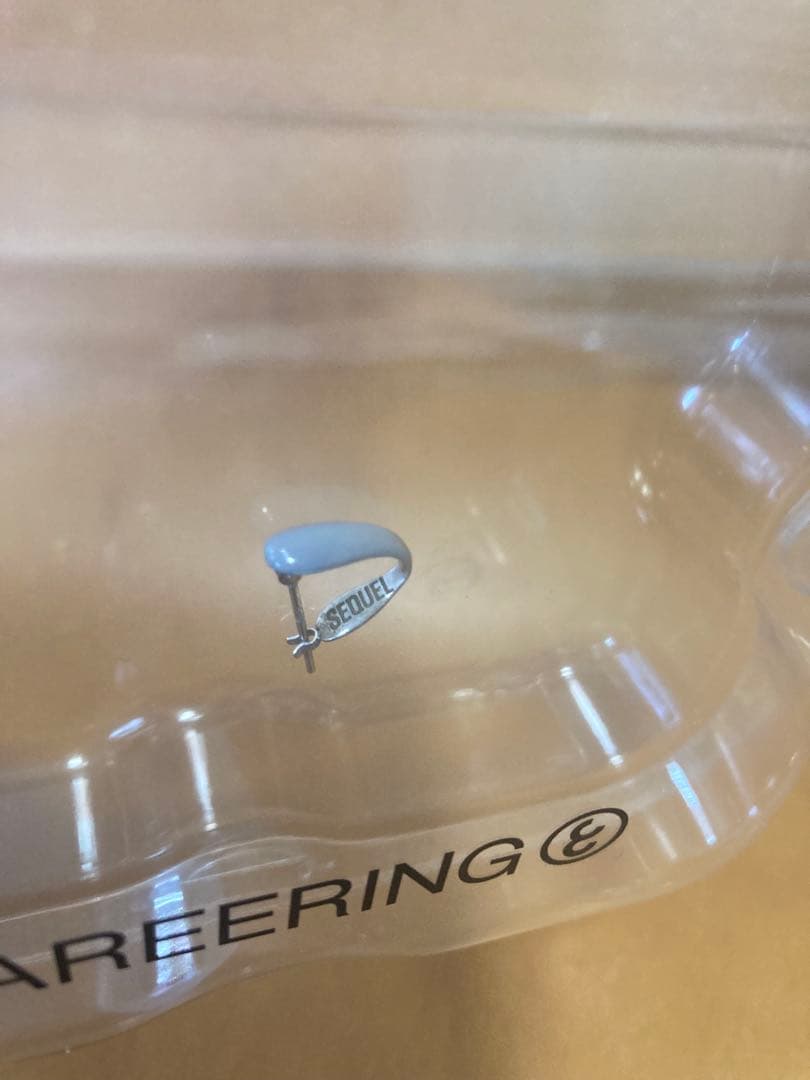 CAREERING SEQUEL ピアス(片耳用) 【定価35200円】完売品