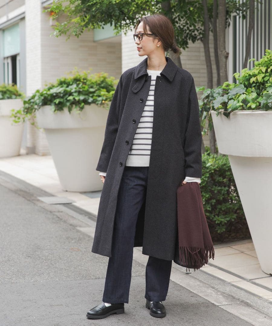 ★新品未使用タグ付き★UR DOORS＊ウール100バルマカーンコート