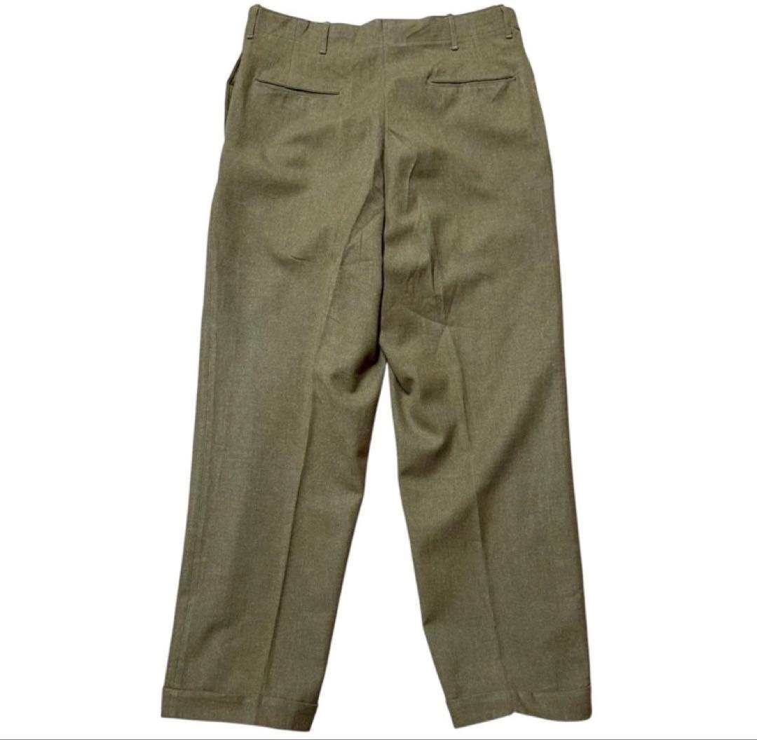 米軍実物 ウール　トラウザー ヴィンテージ　40s 美品