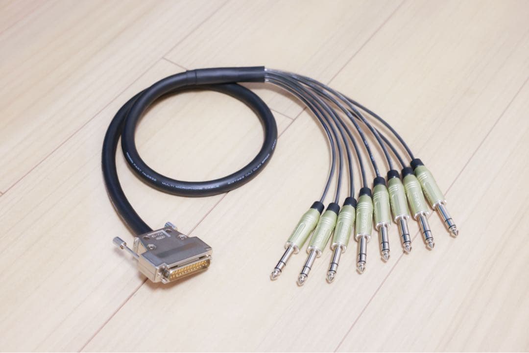 【DB25/TRS】8ch マルチケーブル MOGAMI 2932 1.5m