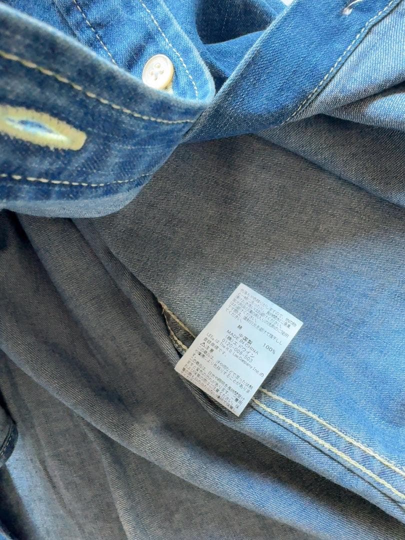 Deuxieme Classe/Lee別注！Leeデニムシャツフリーサイズ