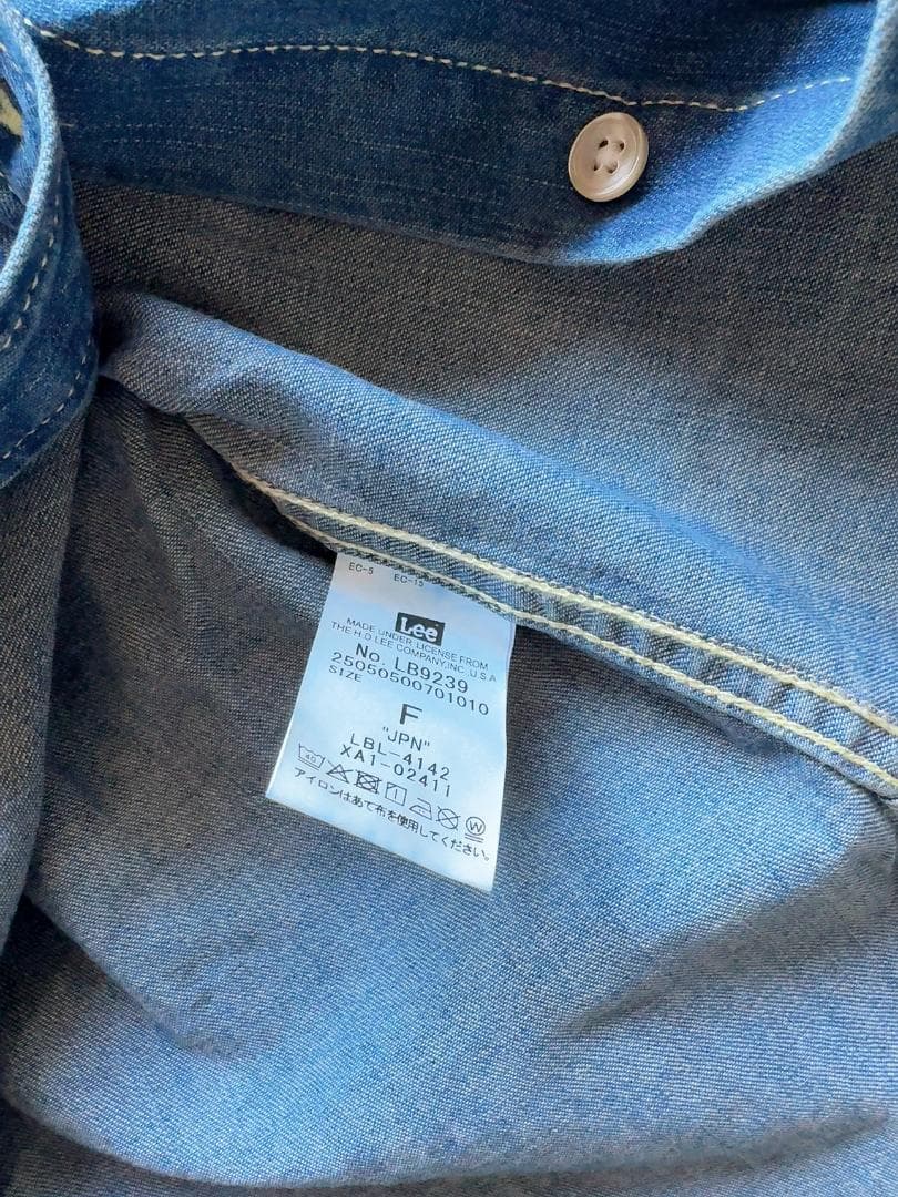 Deuxieme Classe/Lee別注！Leeデニムシャツフリーサイズ