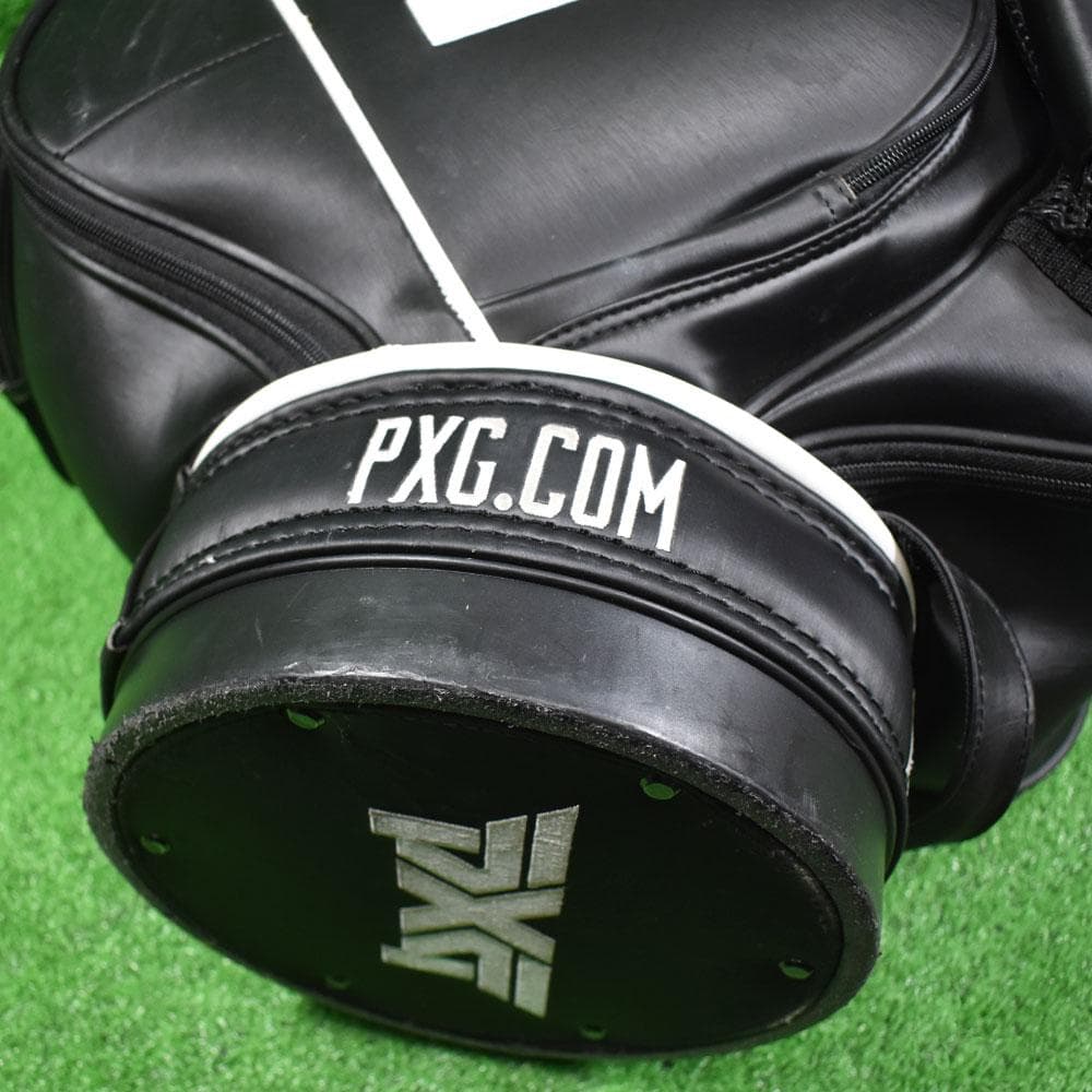 PARSONS XTREME GOLFキャディバッグ【ブラック】中古！