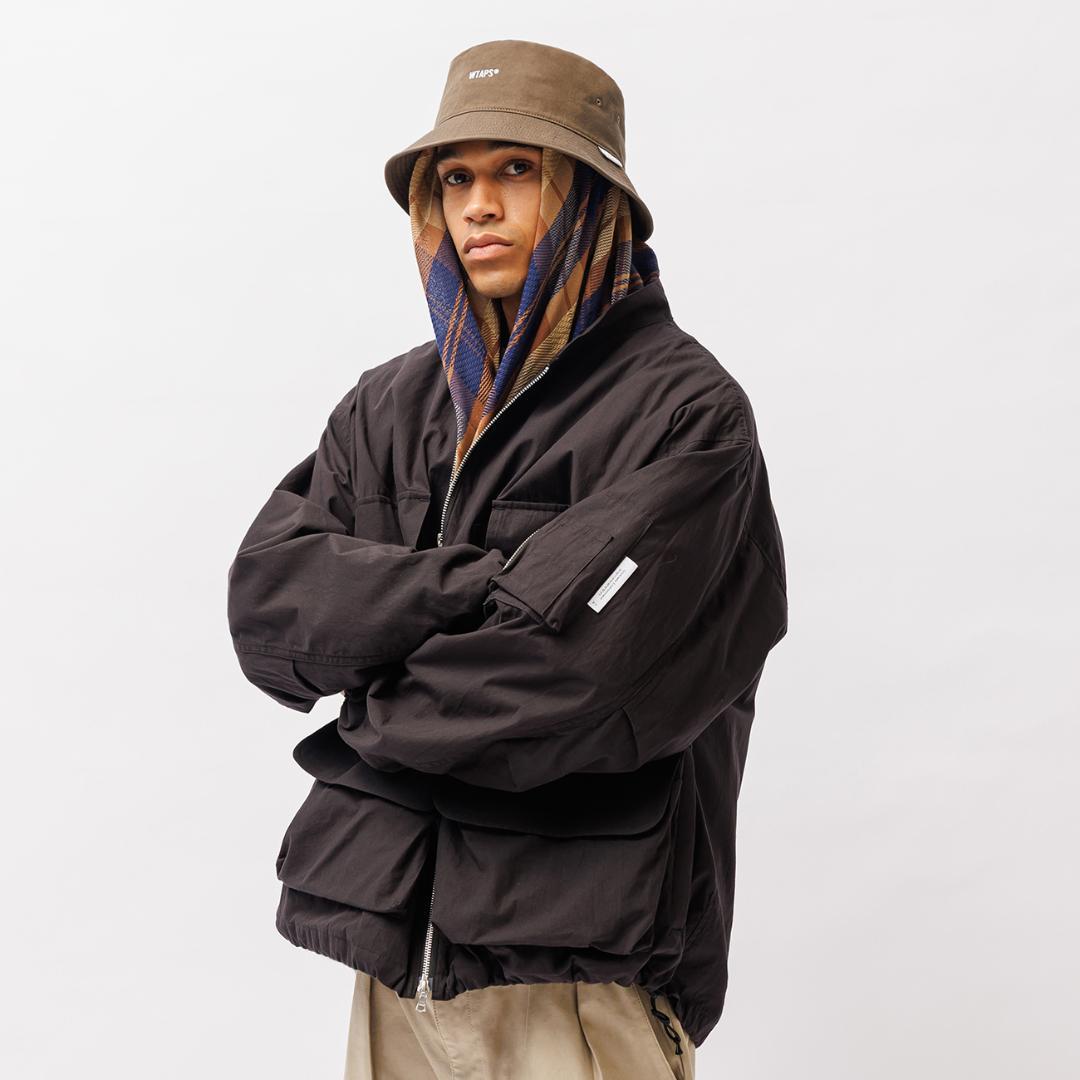 小物 25AW WAPS WRAP 01 SCARF COTTON BEIGE