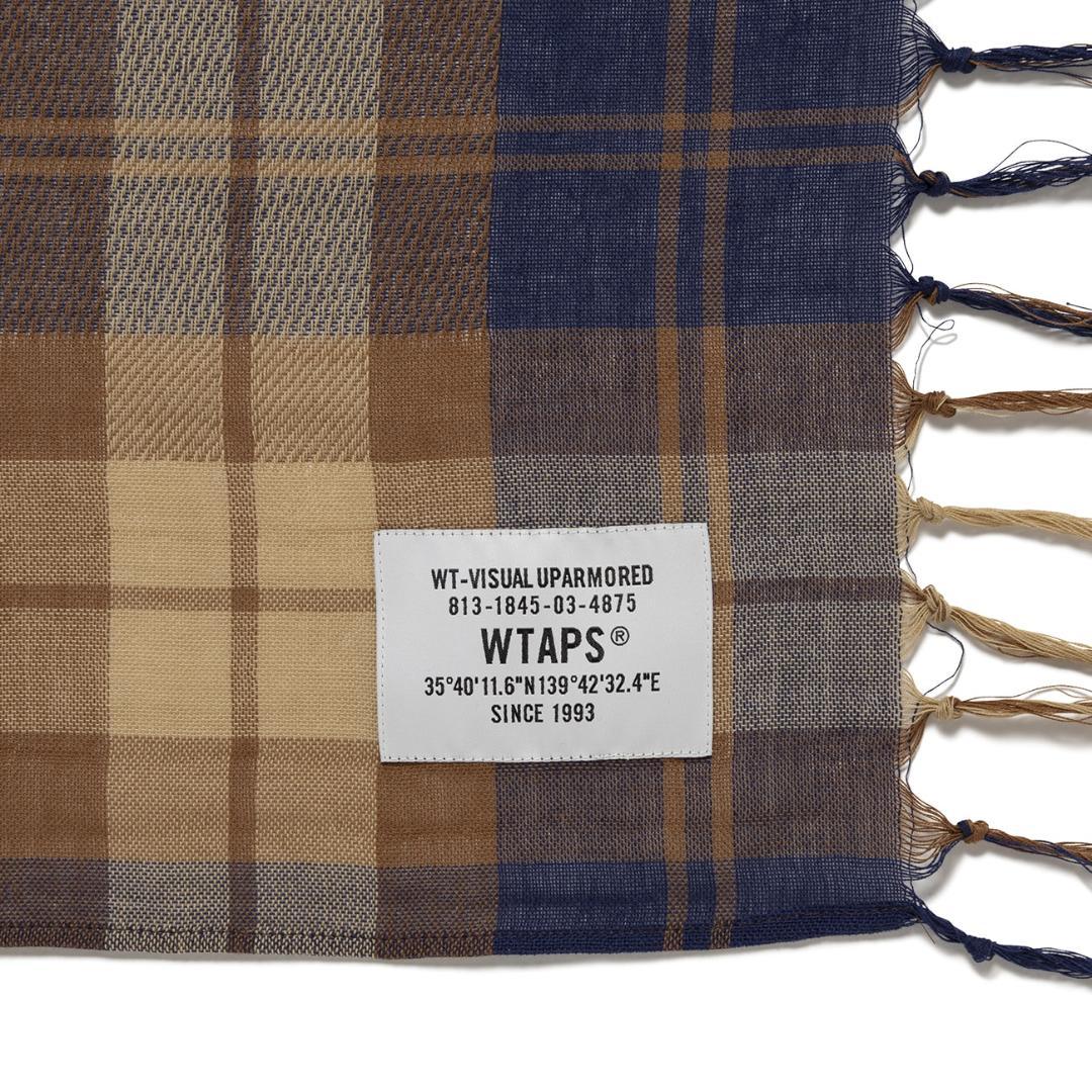 小物 25AW WAPS WRAP 01 SCARF COTTON BEIGE