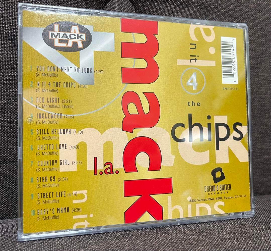 洋楽 G-RAP L.A.MACK N IT 4 THE CHIP$