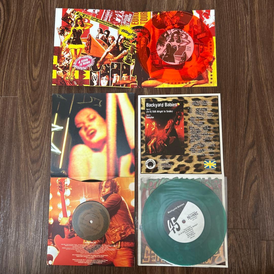 BACKYARD BABIES LP.EP.CD.DVD.FLYERヘヴィメタル