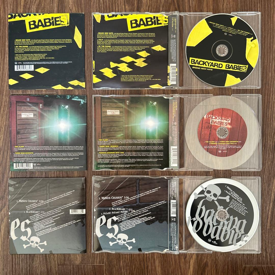 BACKYARD BABIES LP.EP.CD.DVD.FLYERヘヴィメタル