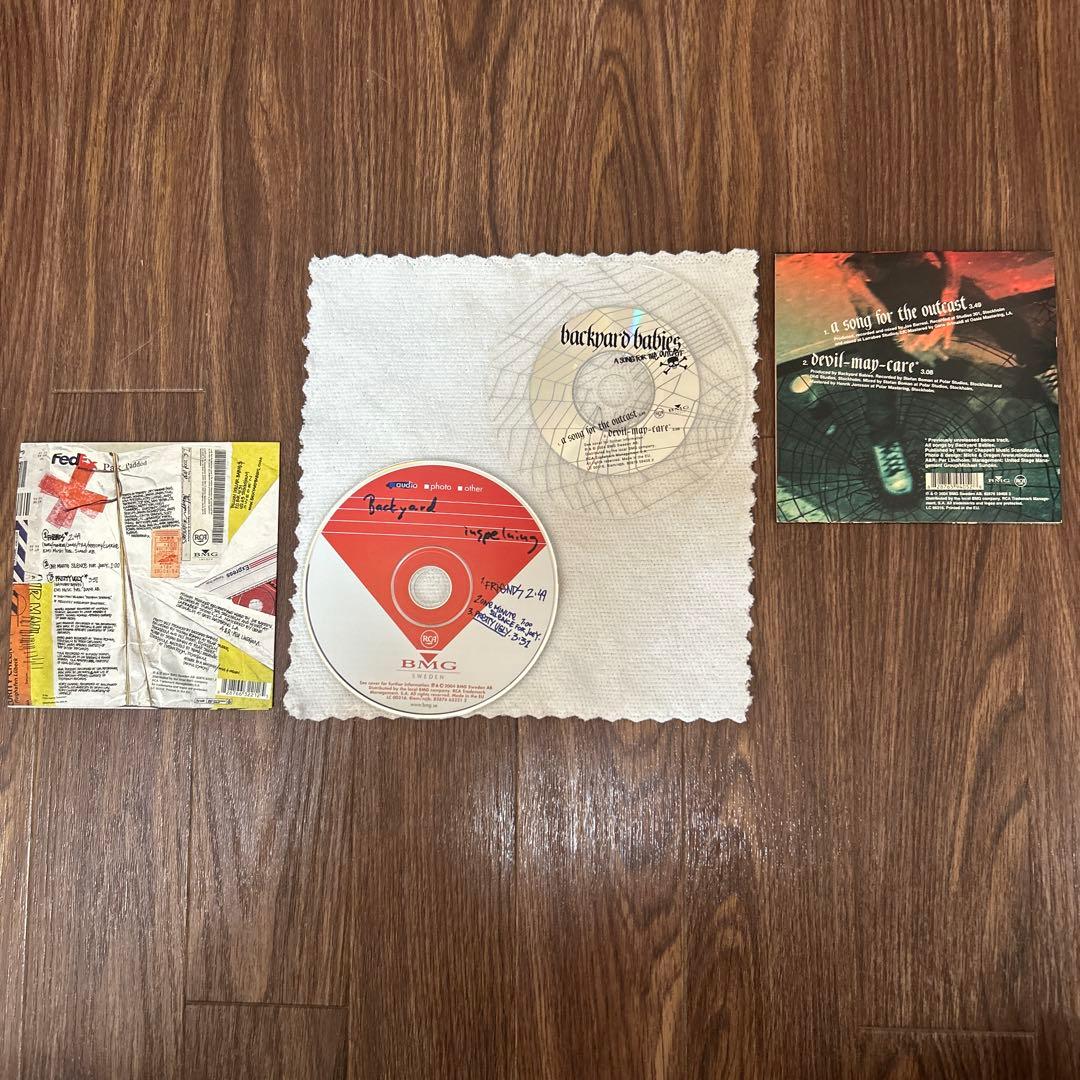 BACKYARD BABIES LP.EP.CD.DVD.FLYERヘヴィメタル