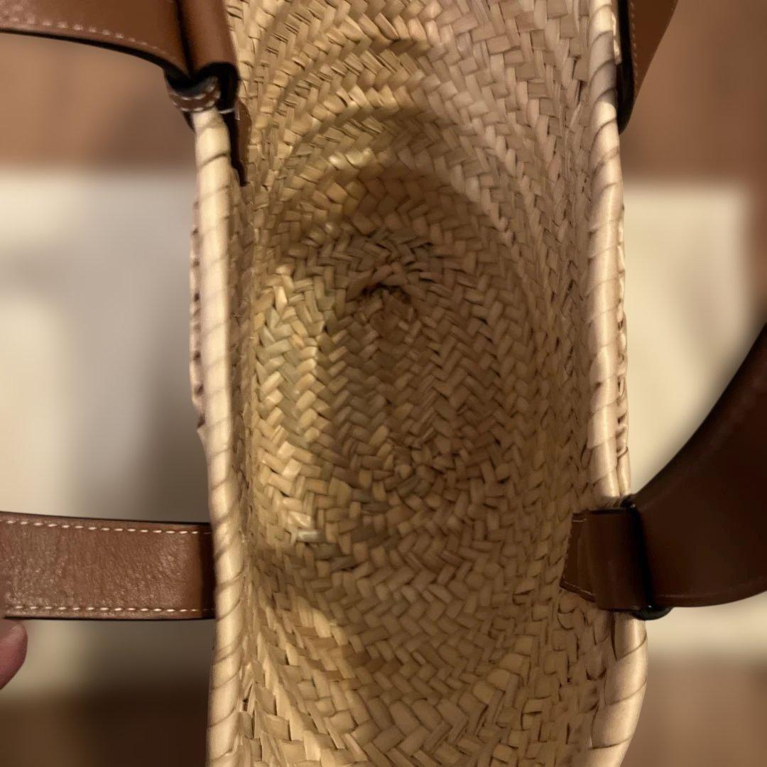 LOEWE ロエベかごバック　　数回使用　美品
