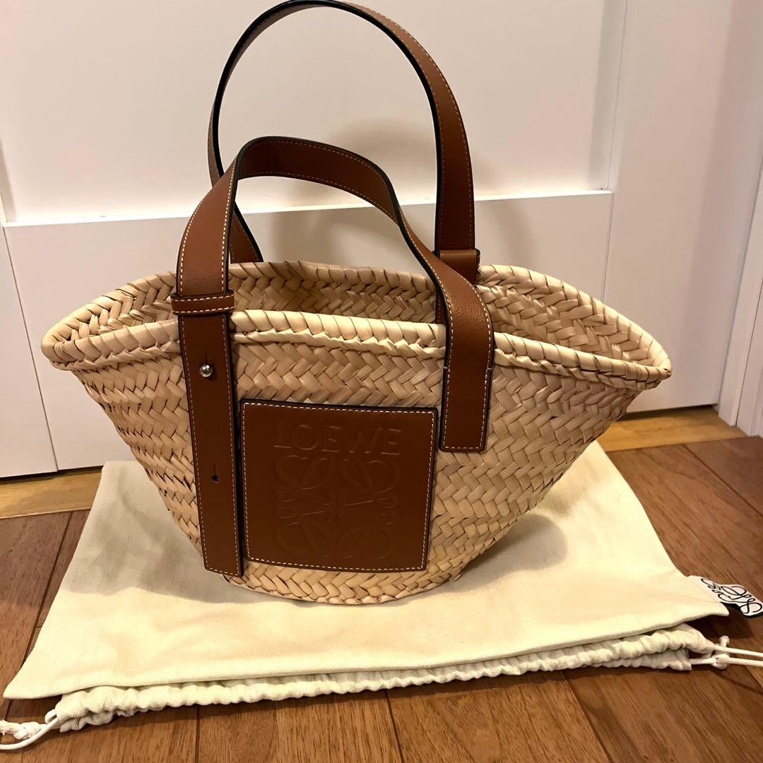 LOEWE ロエベかごバック　　数回使用　美品