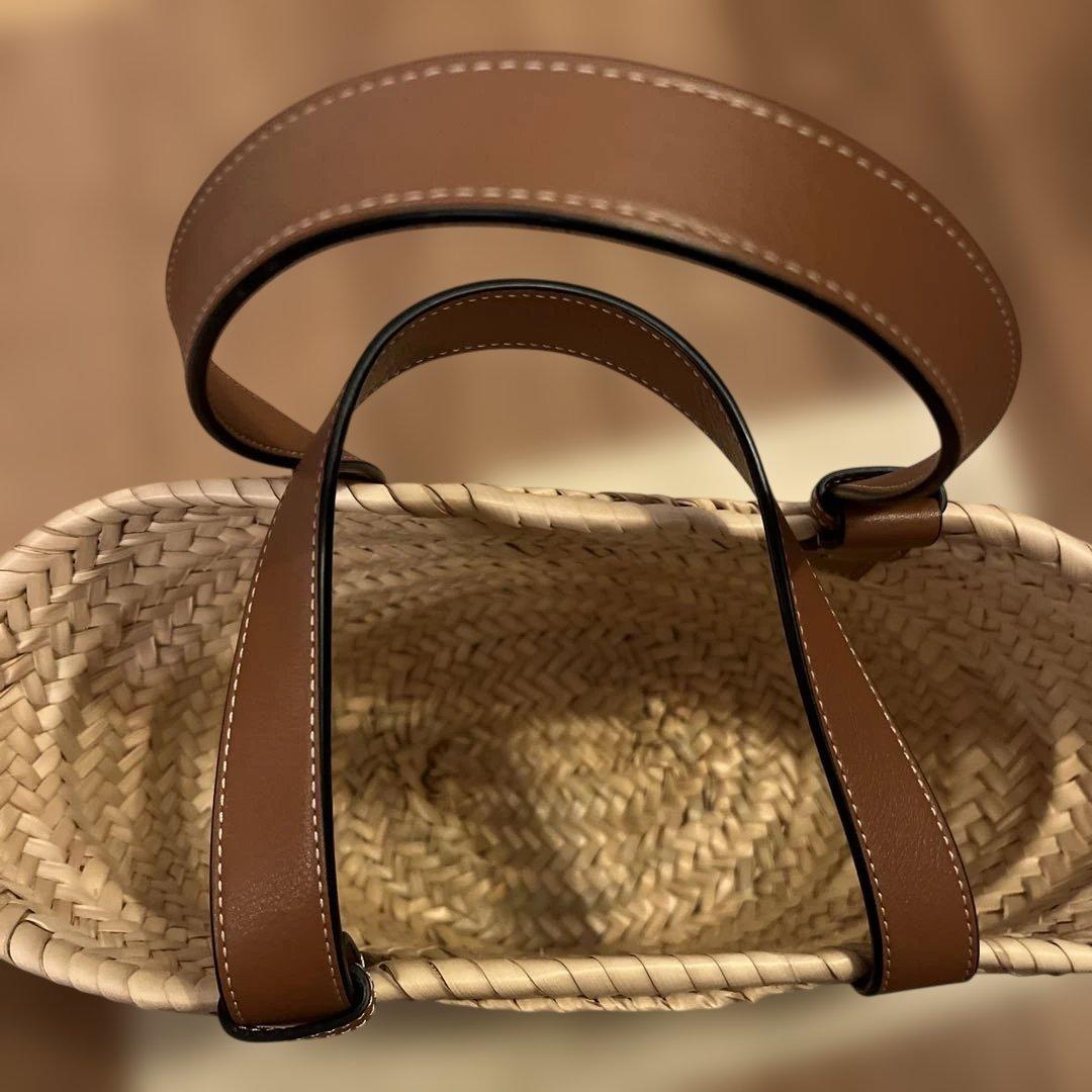 LOEWE ロエベかごバック　　数回使用　美品